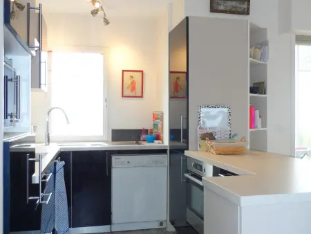 Cabourg : Appartement moderne 4/5 pièces, accès plage, 8 pers, jardin et terrasse, parking, WIFI : photo 11