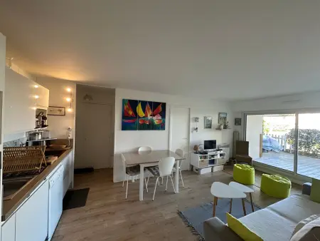 Appartement 3 pièces avec jardinet, 850 m du centre de Cabourg : photo 2