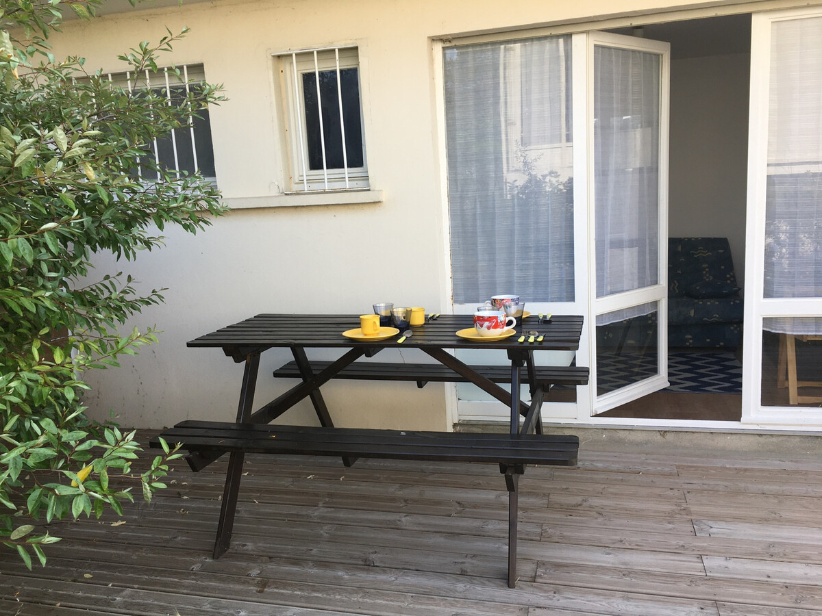 Appartement 2 pièces terrasse Ouest/Sud, 200 m plage - Photo 3