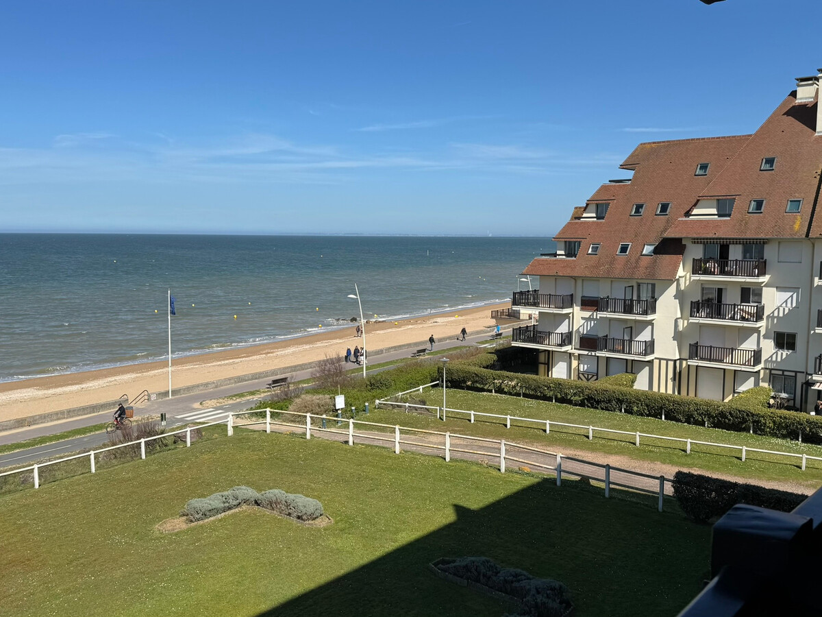 Studio face mer Cabourg, balcon panoramique, accès plage - Photo 6