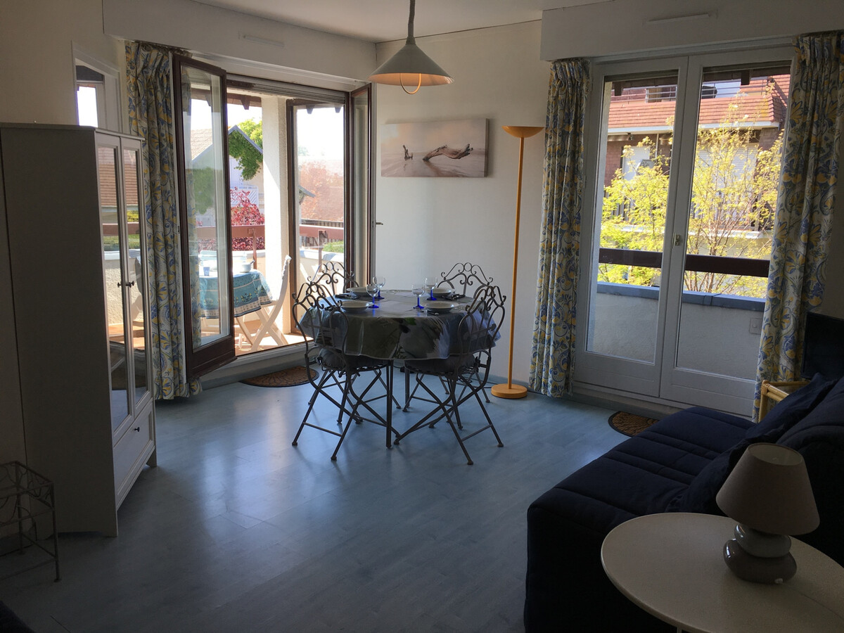 Studio 4 pers. Cabourg centre avec balcon et parking - Photo 1