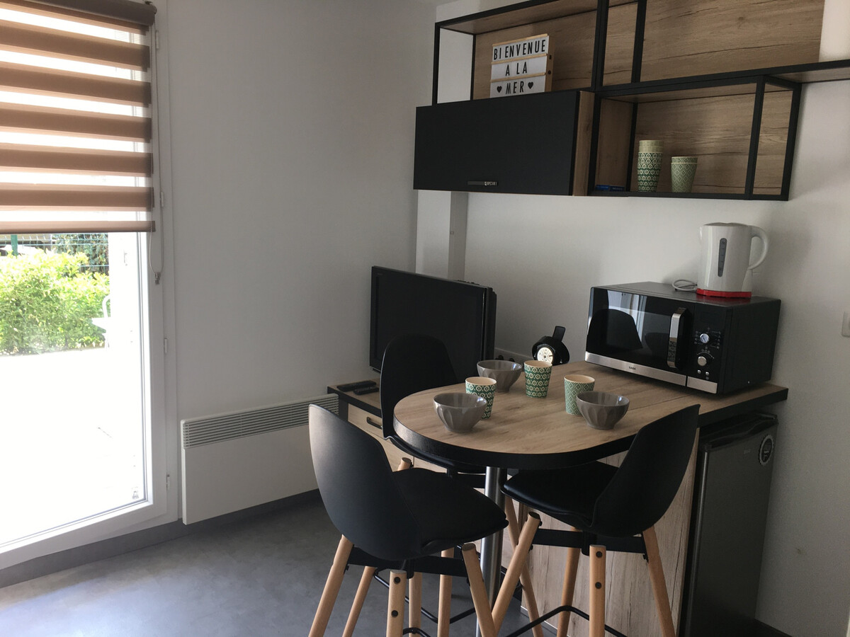 Studio front de mer avec terrasse et accès plage direct - Photo 4