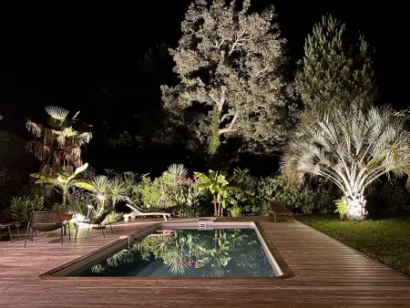 Villa 8 pers. avec piscine chauffée et jardin exotique à Capbreton : photo 4