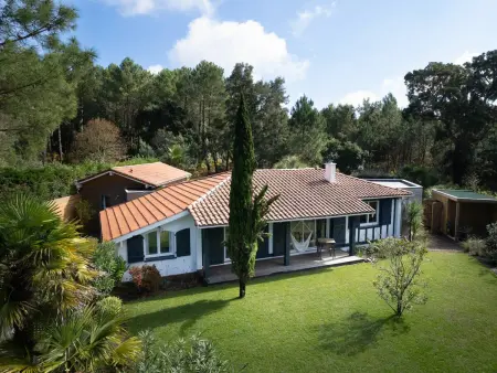Villa 8 pers. avec piscine chauffée et jardin exotique à Capbreton : photo 5