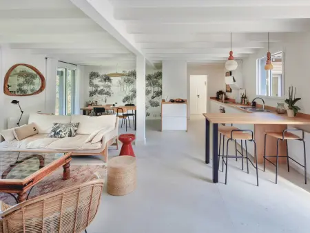 Villa 8 pers. avec piscine chauffée et jardin exotique à Capbreton : photo 11