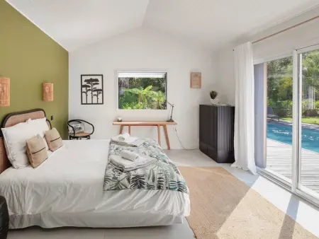 Villa 8 pers. avec piscine chauffée et jardin exotique à Capbreton : photo 14