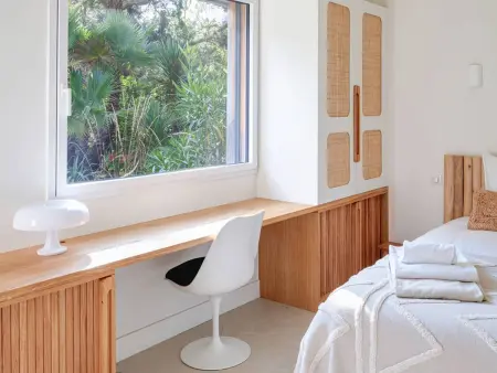 Villa 8 pers. avec piscine chauffée et jardin exotique à Capbreton : photo 17