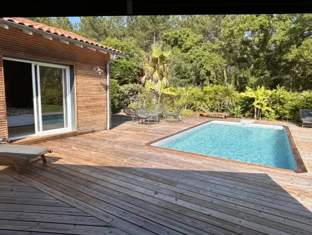 Villa 8 pers. avec piscine chauffée et jardin exotique à Capbreton : photo 22