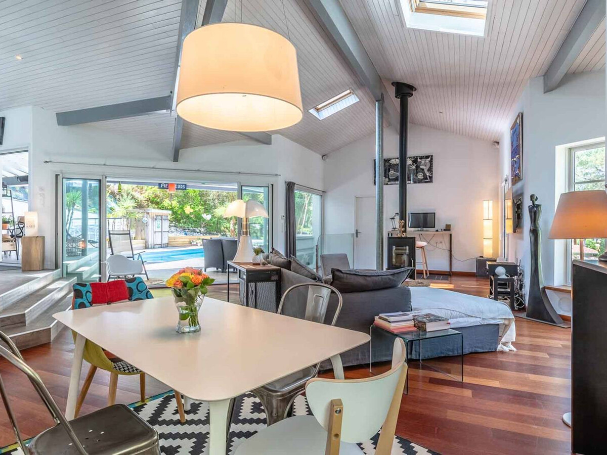 Villa d'architecte avec piscine chauffée et borne de recharge, parfaite pour des vacances en famille - Photo 17