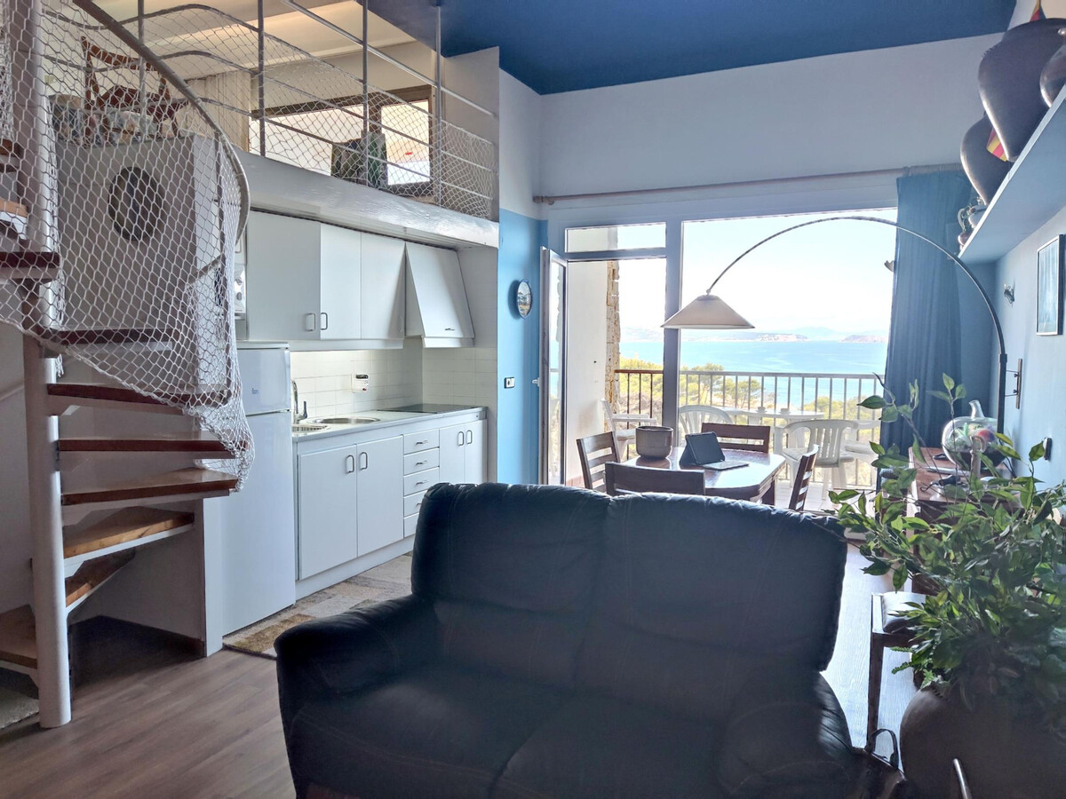 Duplex vue mer à Begur, piscine d'eau salée et accès direct plage - Photo 22