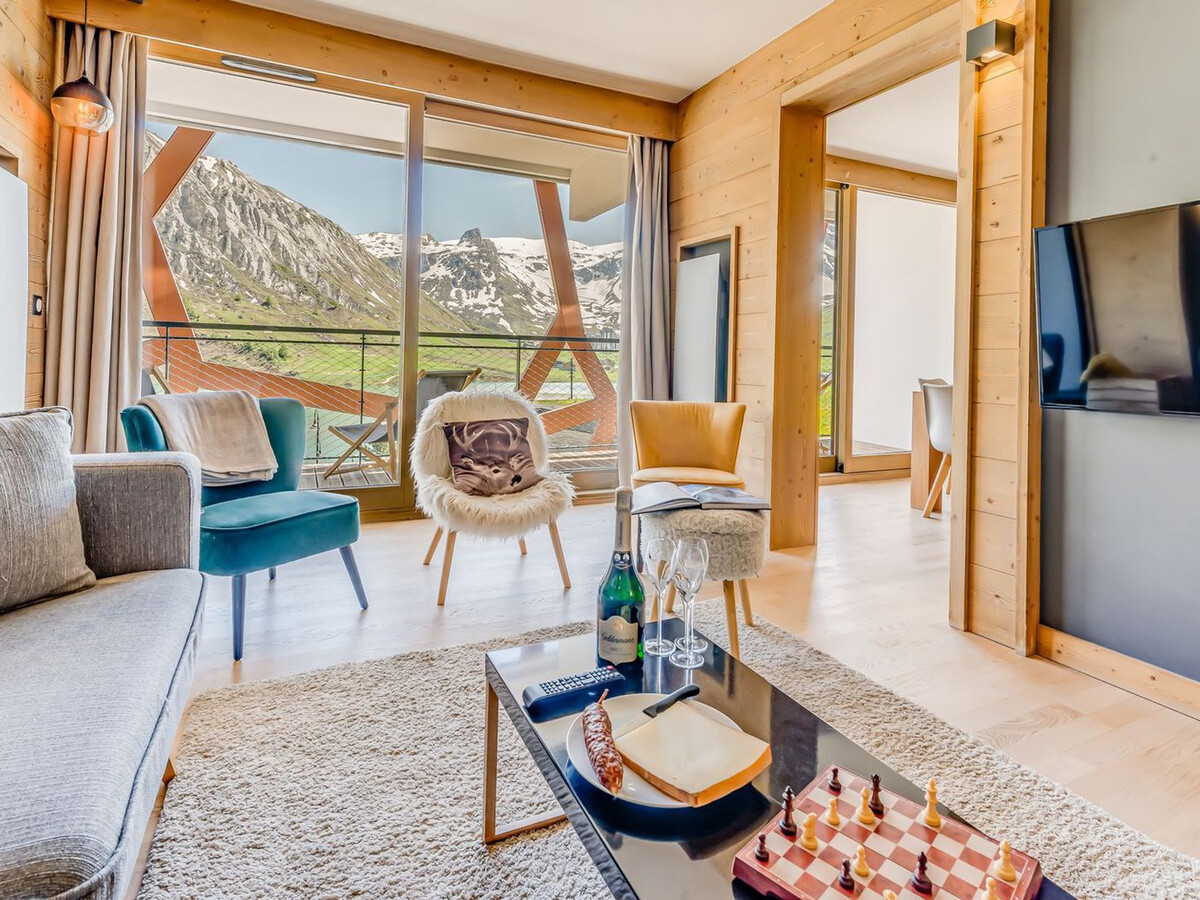 Le Flocon : appartement 4* à Tignes, 8 pers, balcon sud lac - Photo 3