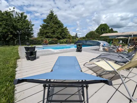 Gîte Douceurs des îles – 12 pers., piscine chauffée et jeux : photo 6