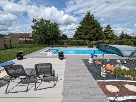 Gîte Douceurs des îles – 12 pers., piscine chauffée et jeux : photo 7