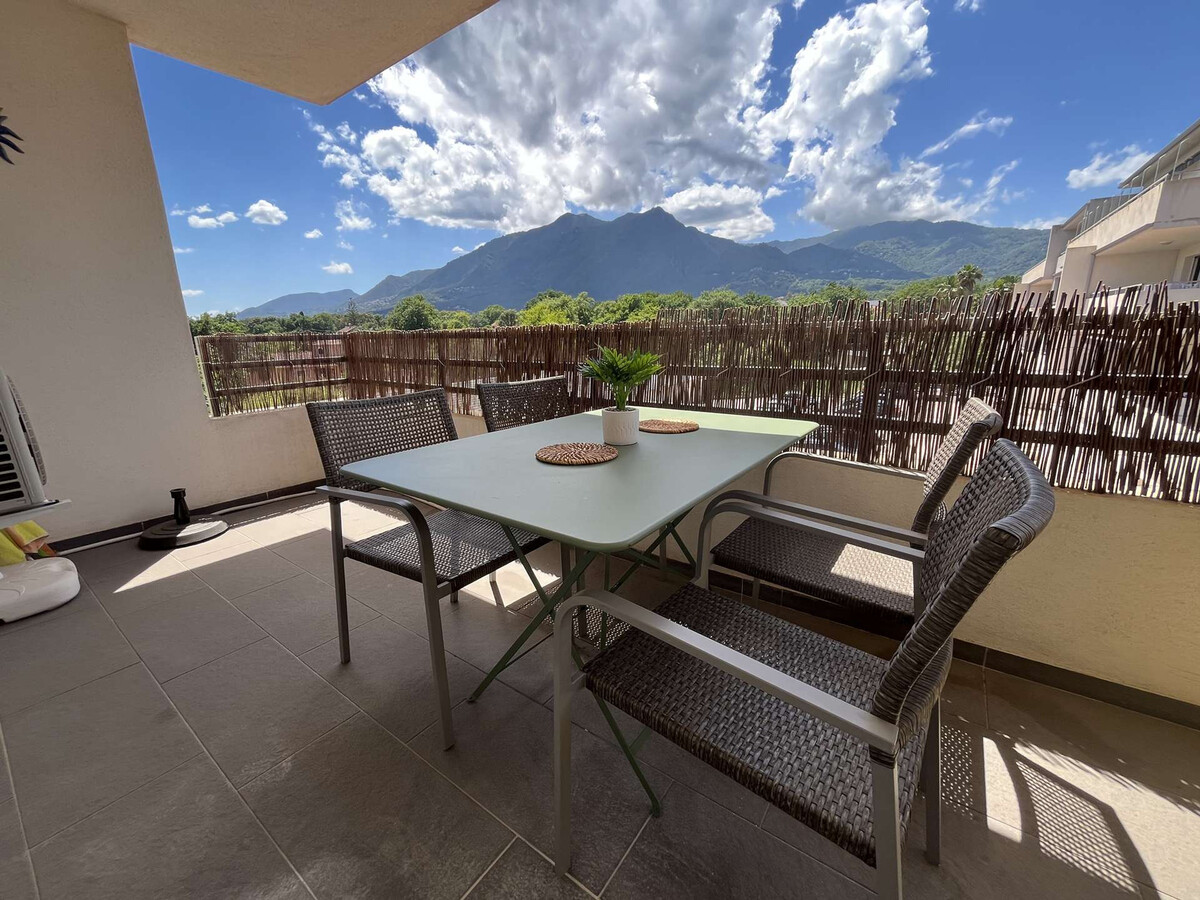 T2 climatisé avec terrasse vue montagne à San-Nicolao - Photo 1