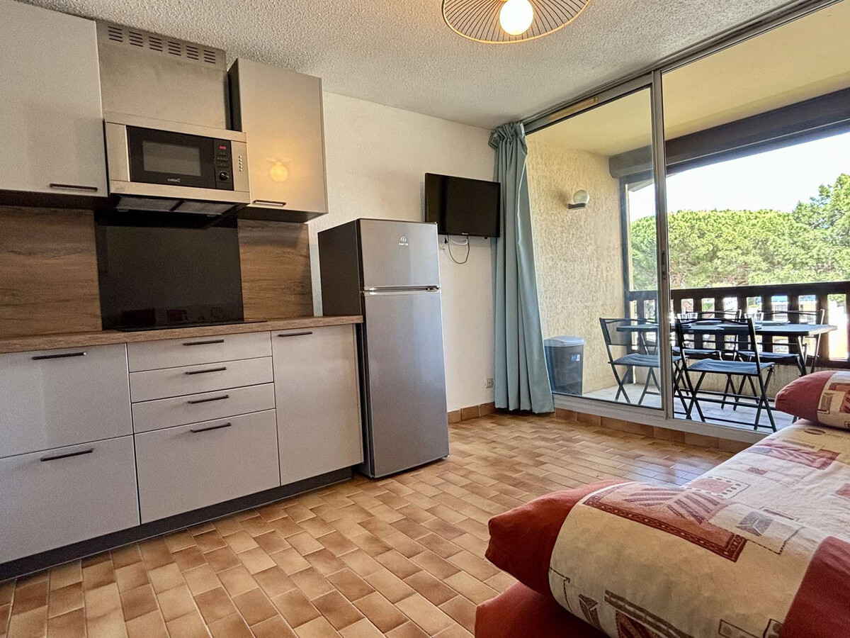 Studio cabine 4 couchages avec piscine à Argelès-sur-Mer - Photo 1