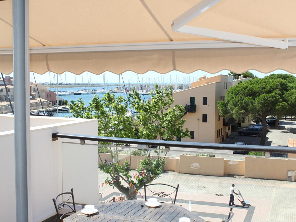 Appartement 6 pers. avec terrasse panoramique à Gruissan - Photo 1