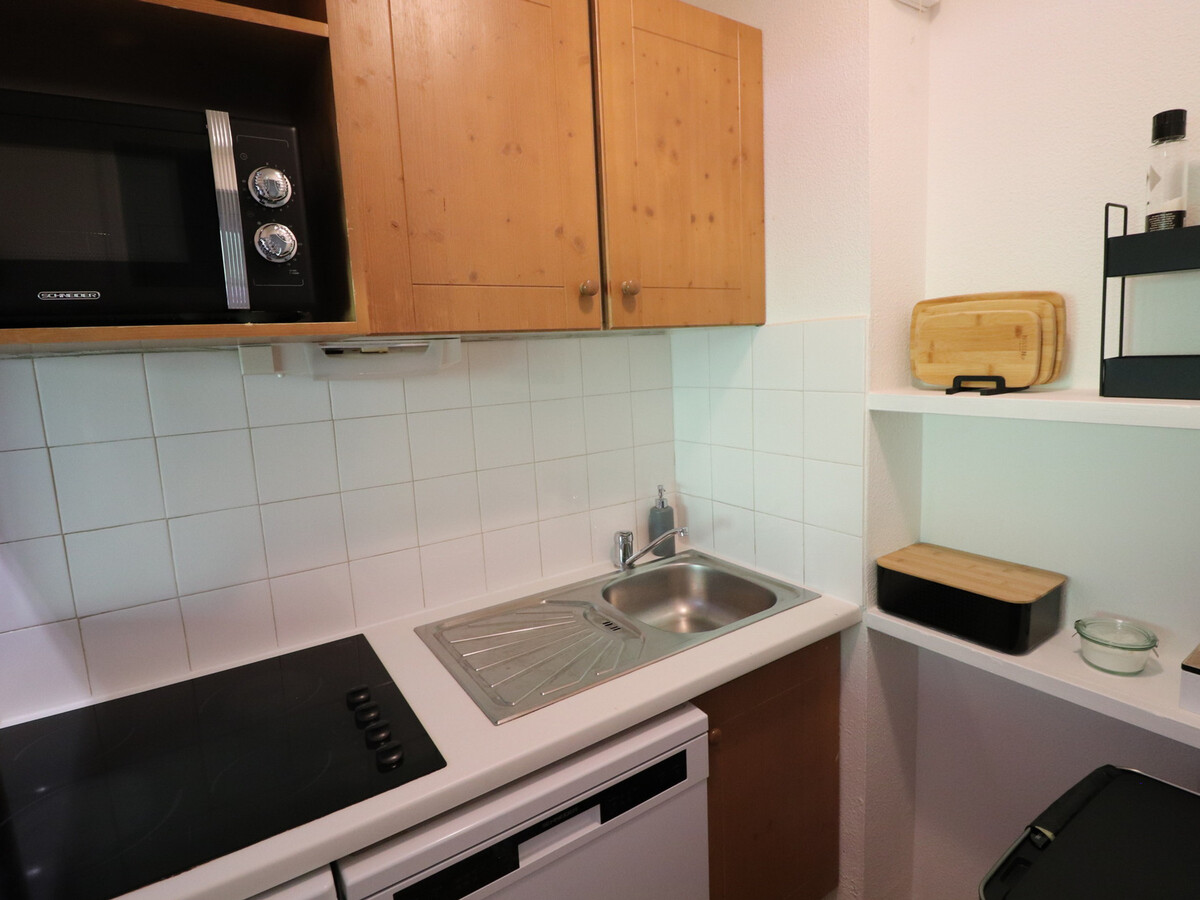 Studio cabine 4 pers à Tignes, ski aux pieds, balcon - Photo 6