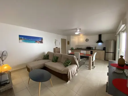 T3 climatisé au Marin, 65 m² avec terrasse et parking : photo 2