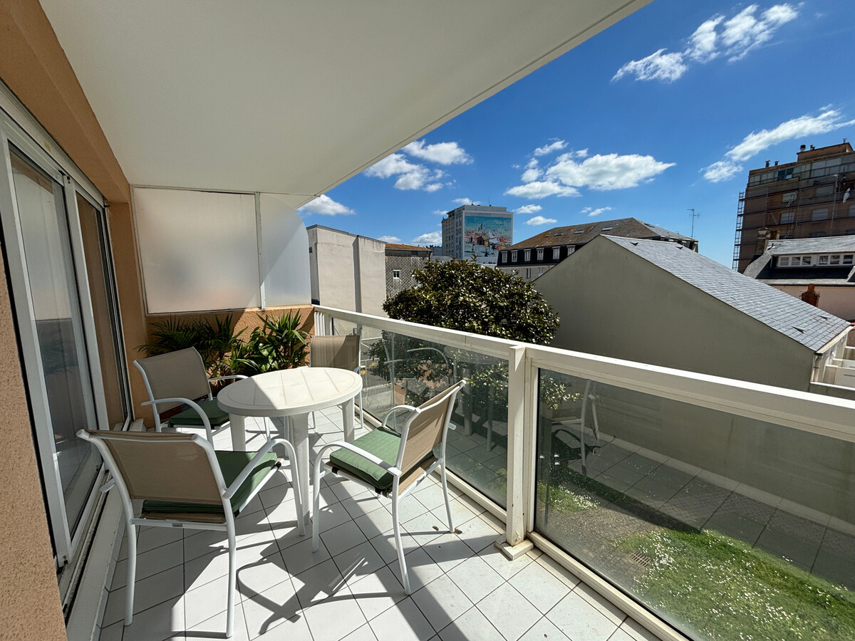 Appartement 2 étoiles avec balcon plein sud à 100m de plage - Photo 9