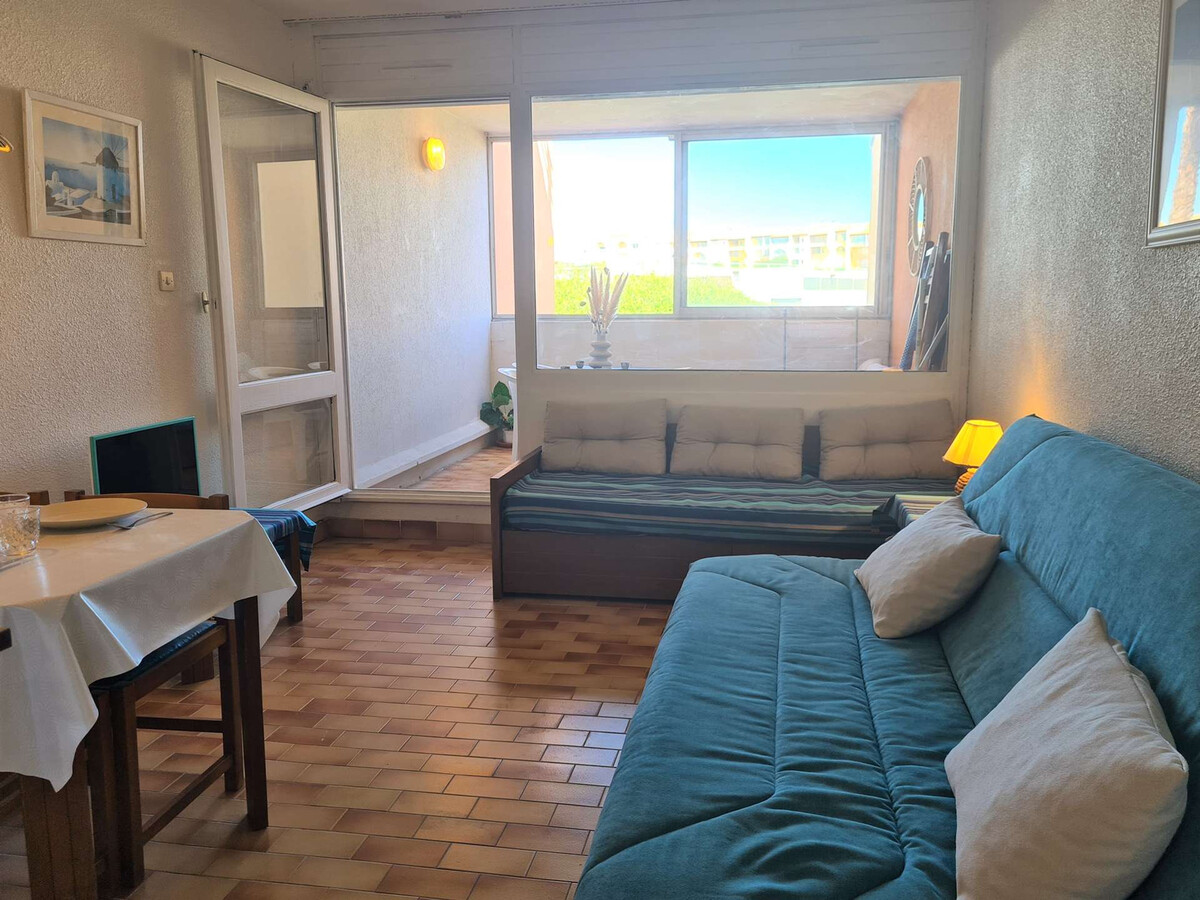 Studio cabine avec piscine et parking à Cap d'Agde - Photo 5