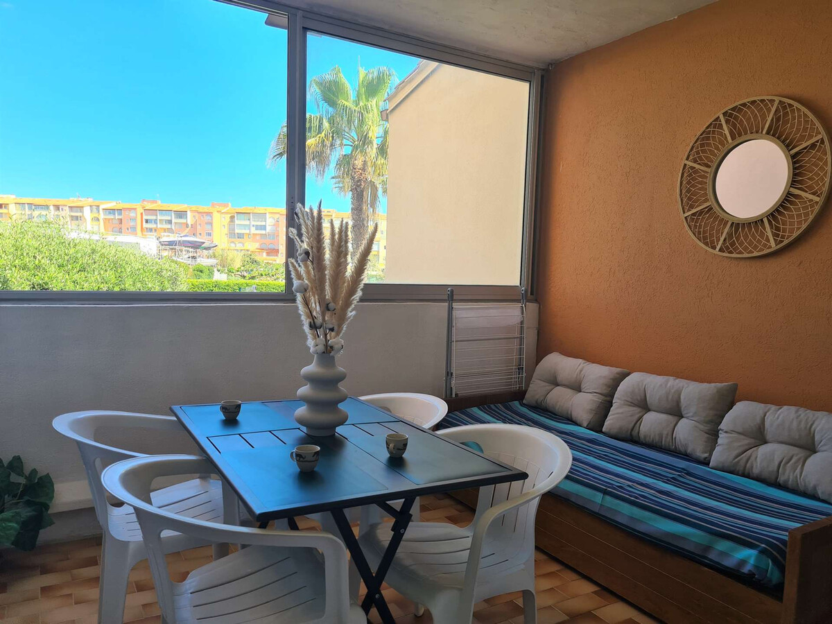 Studio cabine avec piscine et parking à Cap d'Agde - Photo 7