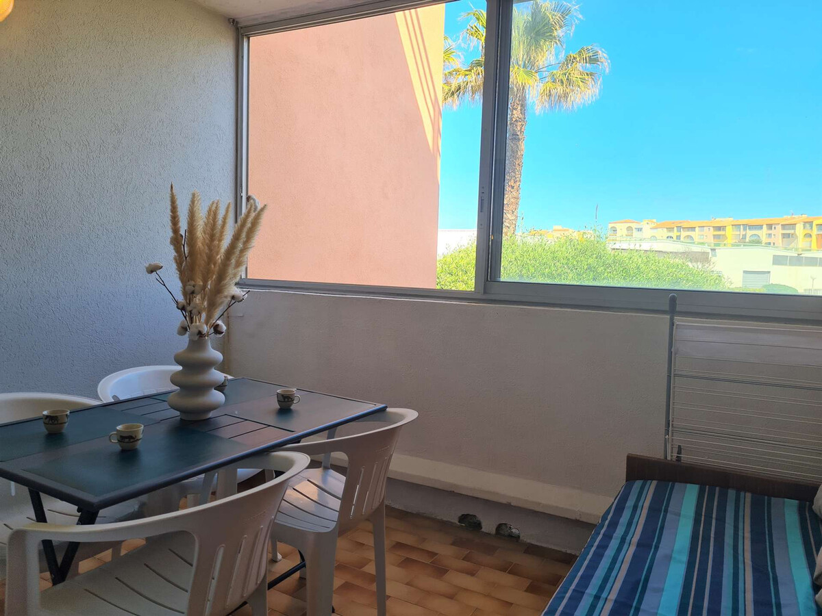 Studio cabine avec piscine et parking à Cap d'Agde - Photo 8