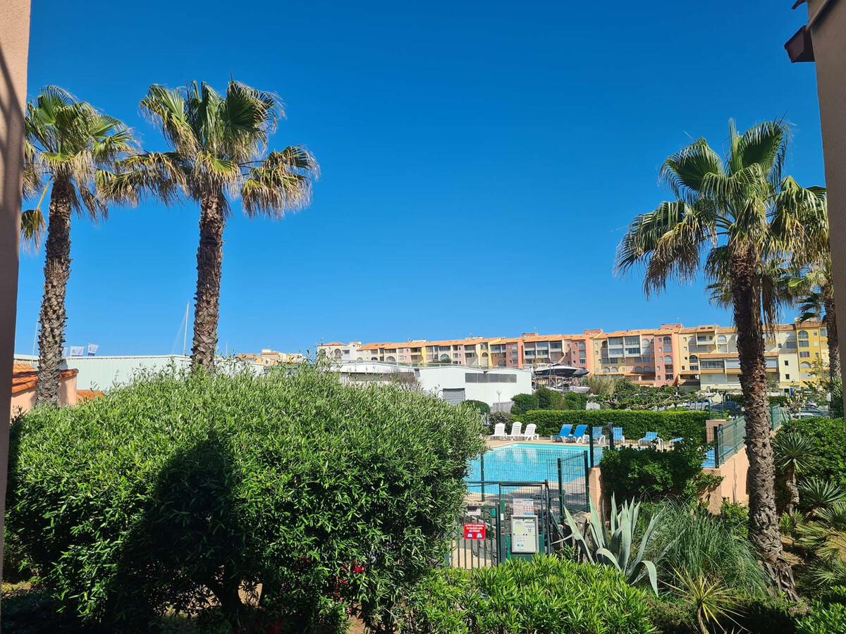 Studio cabine avec piscine et parking à Cap d'Agde - Photo 9