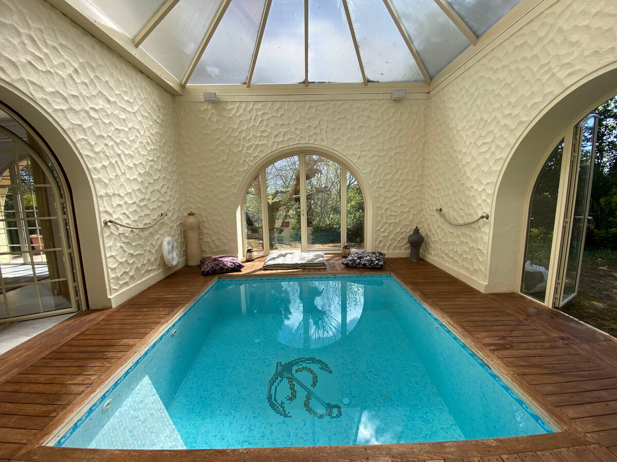 Villa 280m² piscine intérieure, 5 chambres à Arcachon - Photo 2
