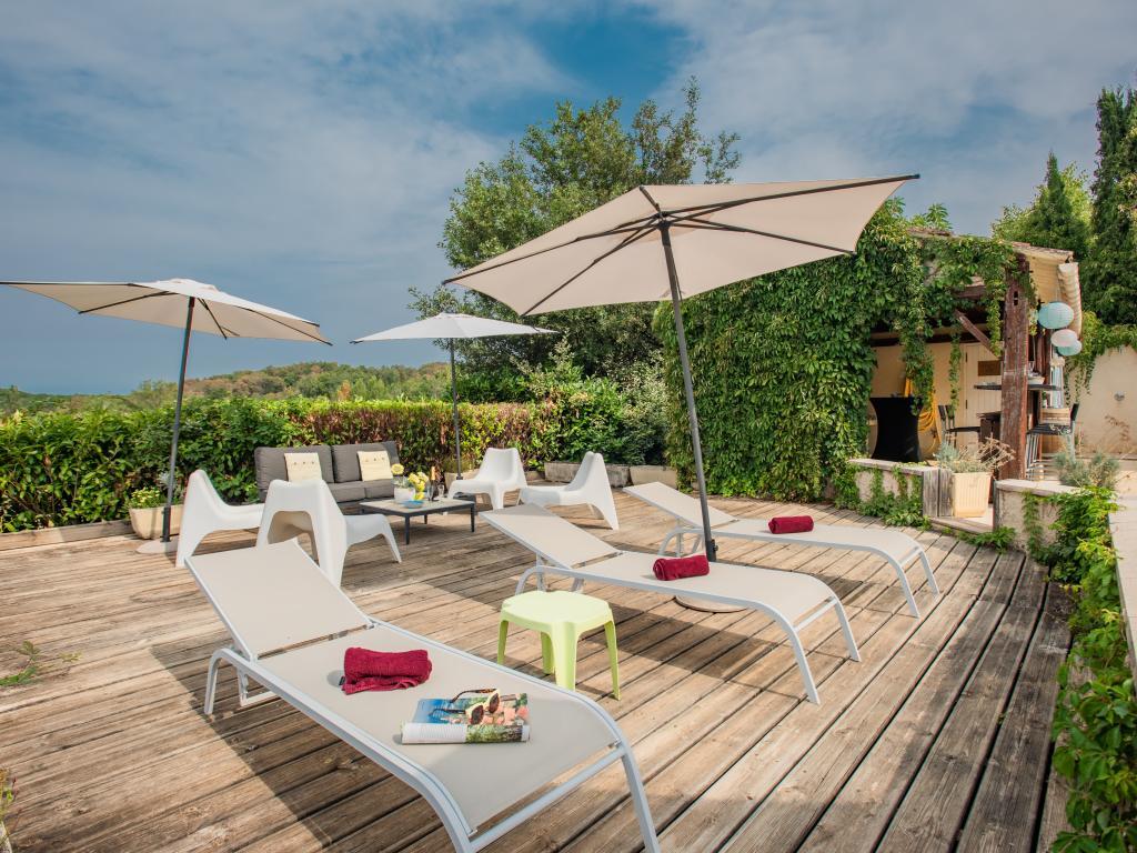 Maison Orchidée à Dégagnac, piscine chauffée et jeux - Photo 3