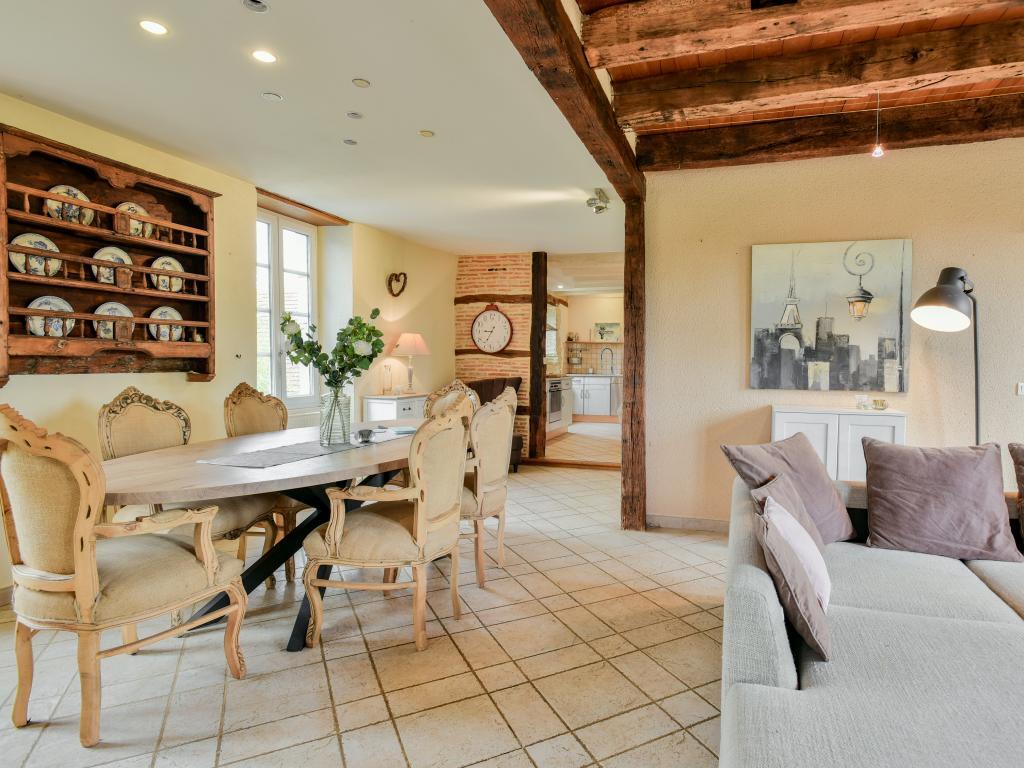Maison Orchidée à Dégagnac, piscine chauffée et jeux - Photo 24