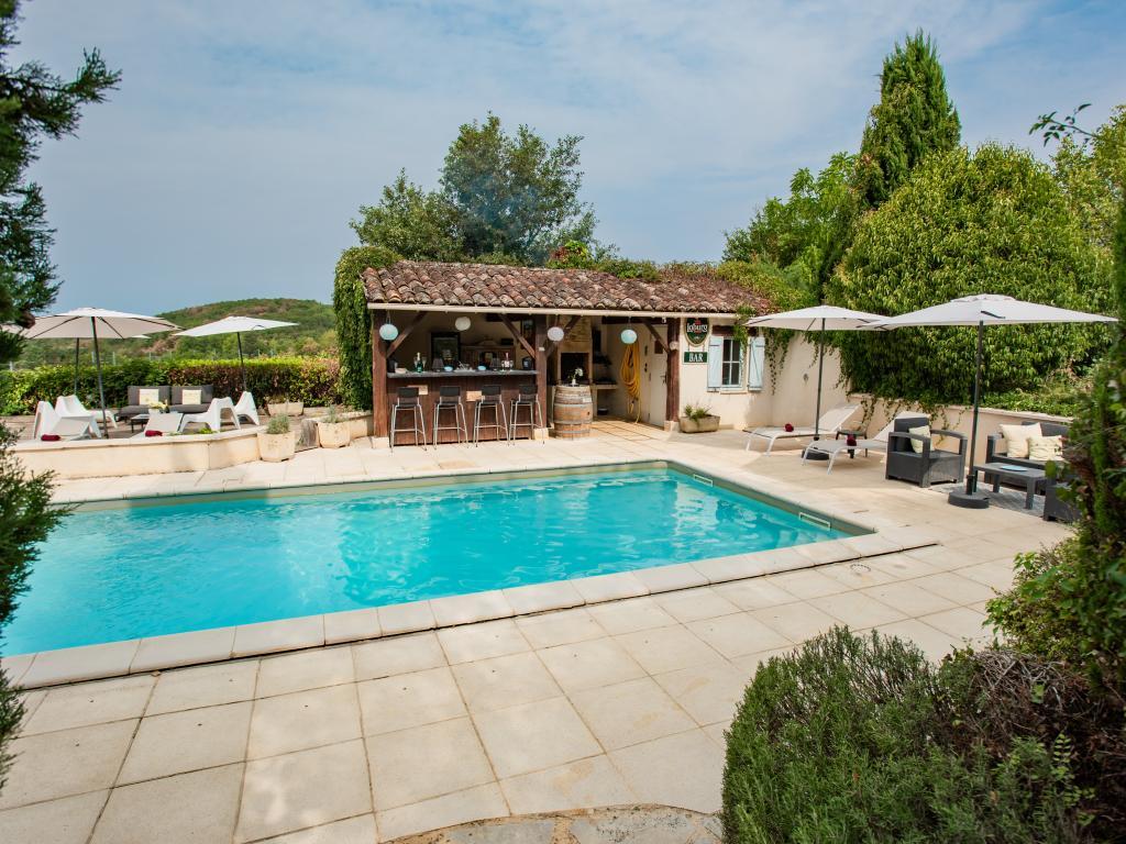 Maison Orchidée à Dégagnac, piscine chauffée et jeux - Photo 34