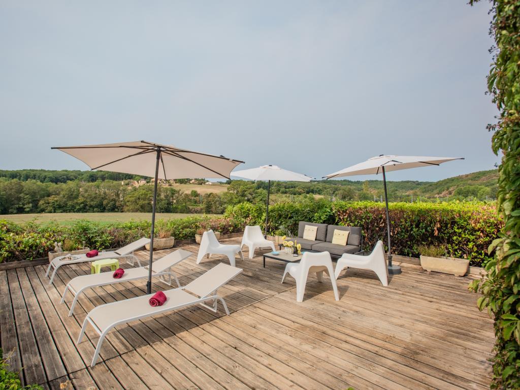 Maison Nénuphar à Dégagnac, piscine chauffée - Photo 44