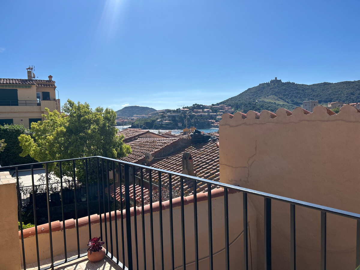 Maison T3 rénovée à Collioure, vue mer et montagne - Photo 4
