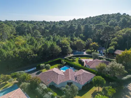 Villa 8 pers., piscine chauffée et golf à Biscarrosse : photo 5