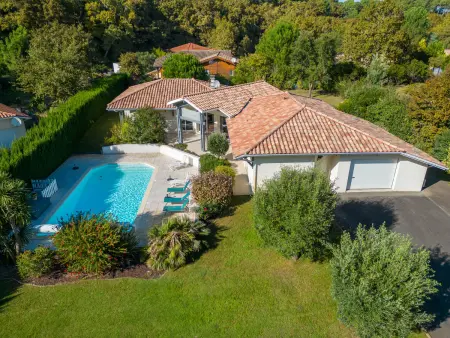 Villa 8 pers., piscine chauffée et golf à Biscarrosse : photo 6
