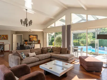 Villa 8 pers., piscine chauffée et golf à Biscarrosse : photo 9