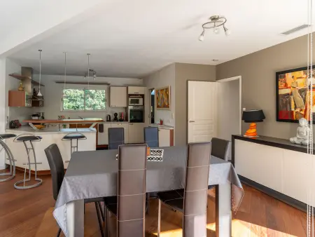 Villa 8 pers., piscine chauffée et golf à Biscarrosse : photo 15