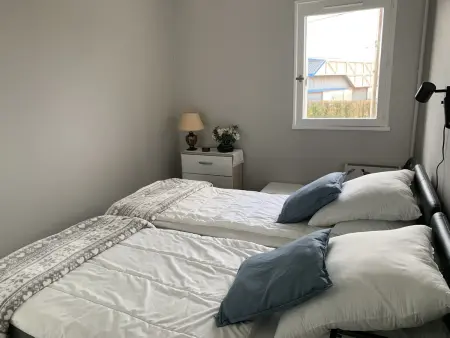 T2 Cabourg : loggia 10 m², ascenseur, plage à pied : photo 8