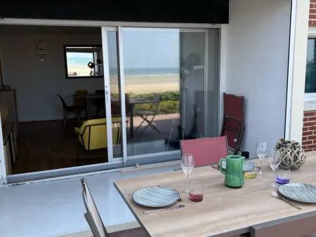 Appartement 2P vue mer avec accès direct plage, Cabourg : photo 5