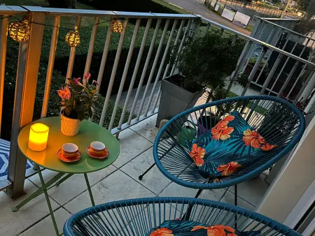 Appartement 2 pièces balcon Ouest à Cabourg : photo 8