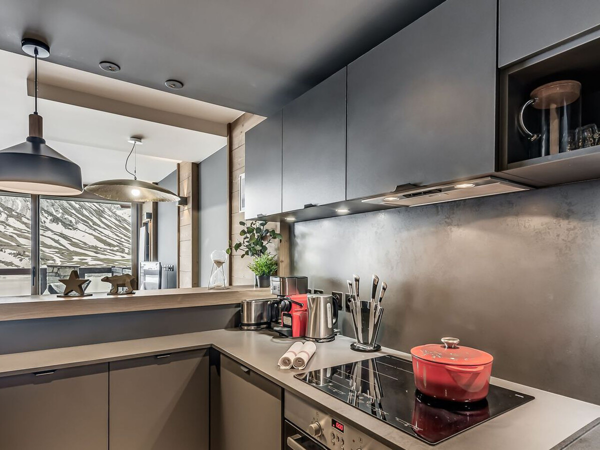 Appartement 4* avec terrasse sud 35m² et vue lac à Tignes - Photo 5
