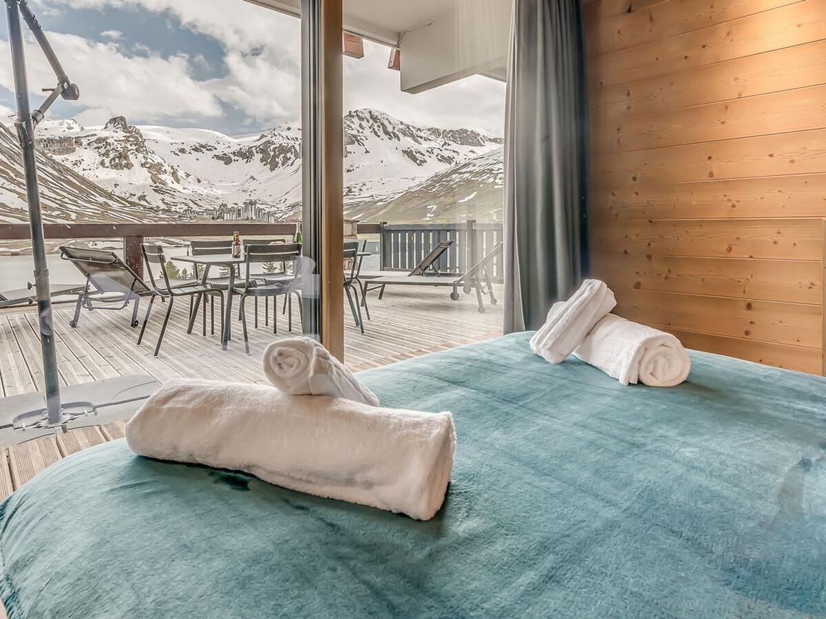 Appartement 4* avec terrasse sud 35m² et vue lac à Tignes - Photo 6