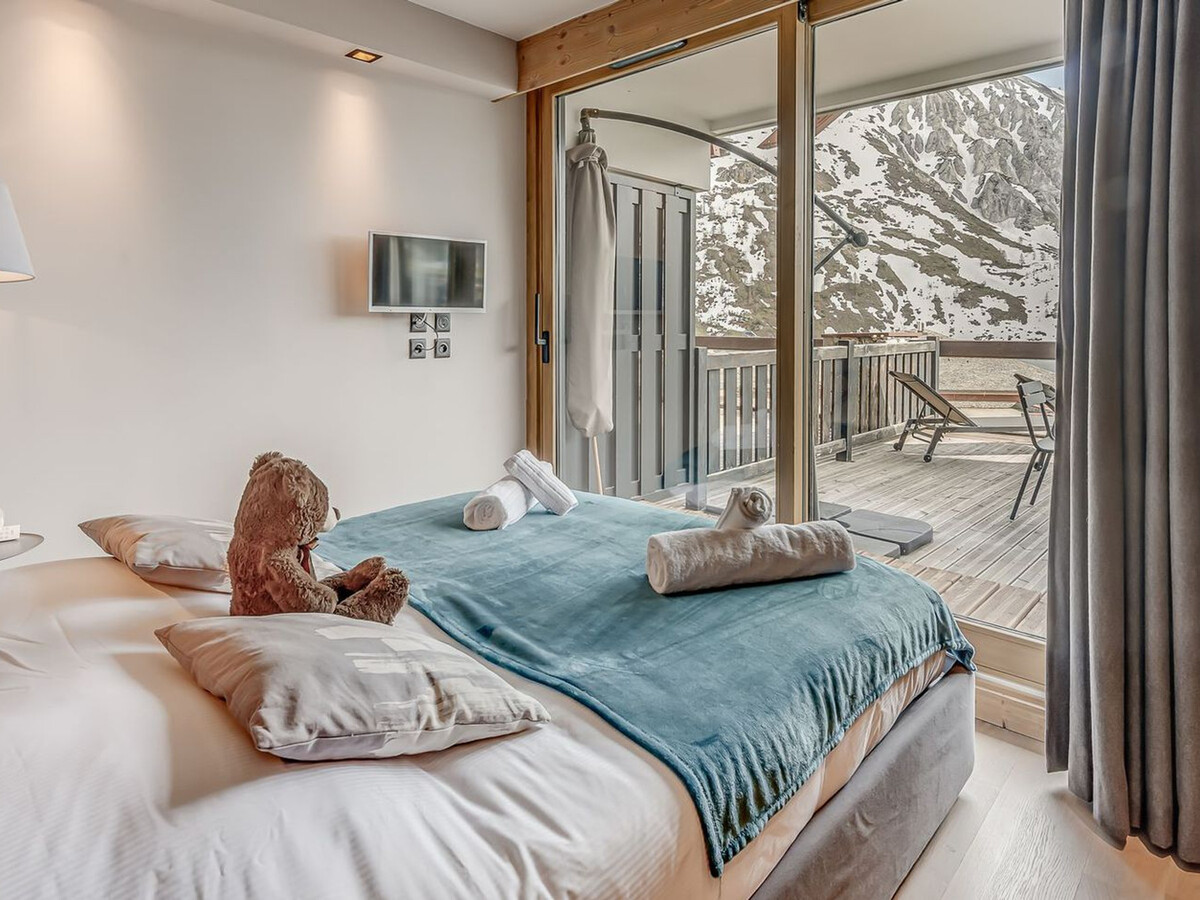 Appartement 4* avec terrasse sud 35m² et vue lac à Tignes - Photo 8