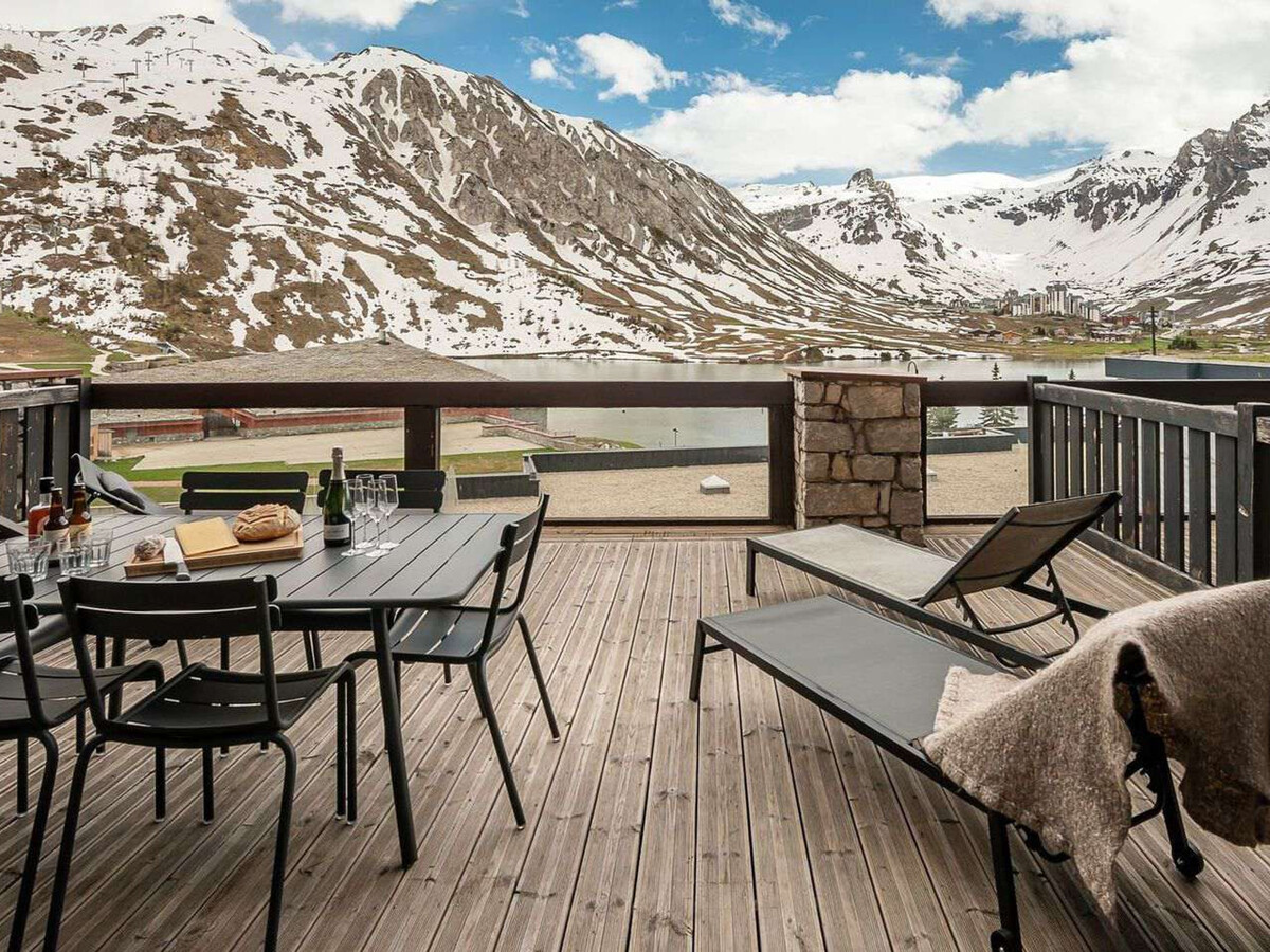 Appartement 4* avec terrasse sud 35m² et vue lac à Tignes - Photo 10