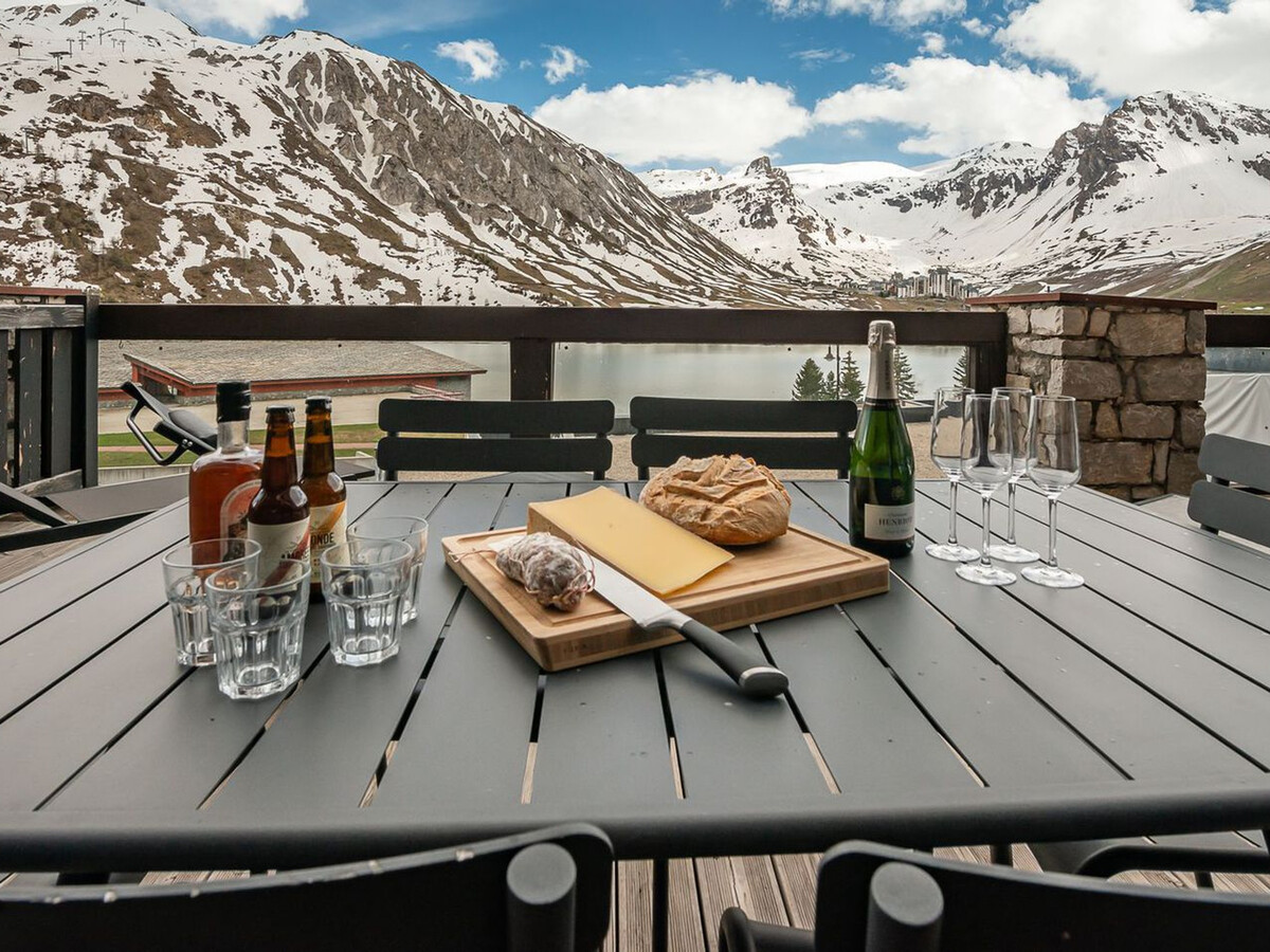 Appartement 4* avec terrasse sud 35m² et vue lac à Tignes - Photo 11
