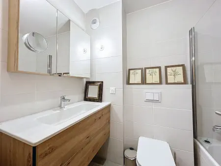 Appartement 3 chambres Combloux, jardin 100 m² et vue montagne : photo 12