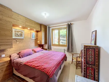 Appartement 3 chambres Combloux, jardin 100 m² et vue montagne : photo 13
