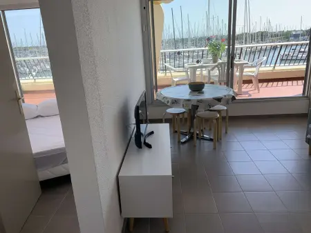 T3 rénové Port Camargue, 100m plage, terrasse vue port : photo 7