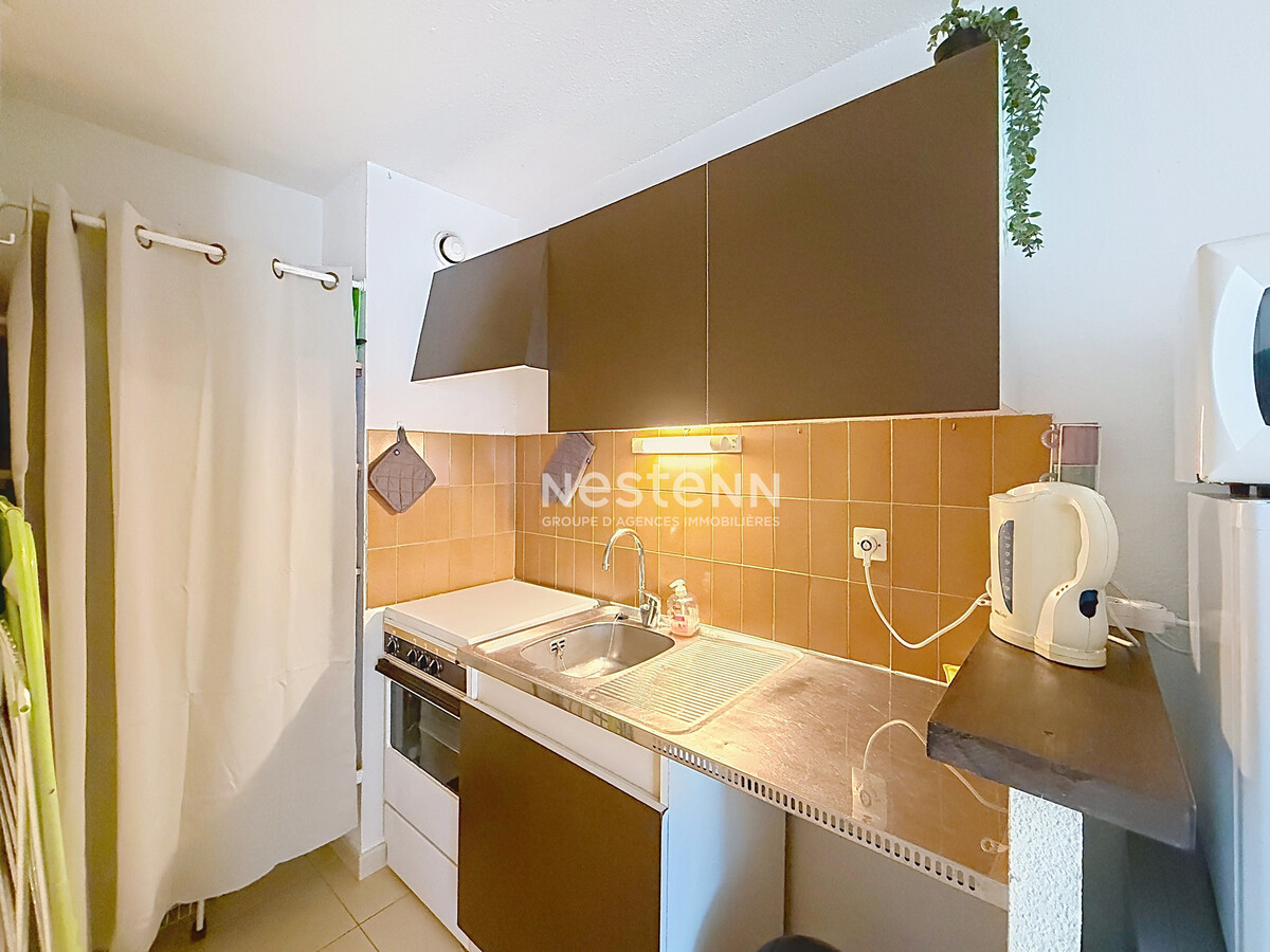 Studio cabine 4 pers. à 5 min des plages, parking privé - Photo 3