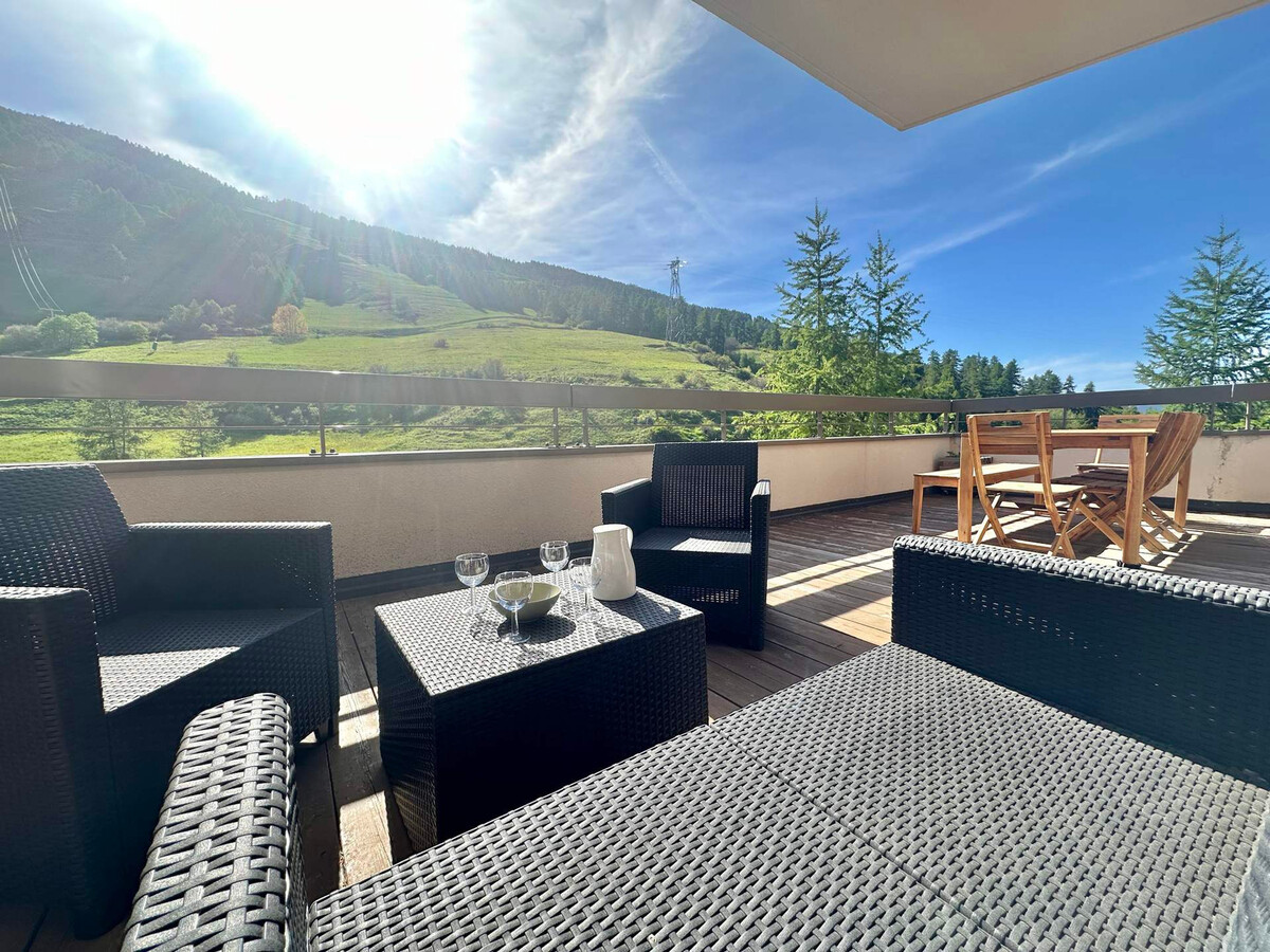 T3 Vars pied des pistes, terrasse solarium et parking - Photo 7